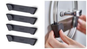 Pan Lid Holders Wall Mounted Rack Organiser