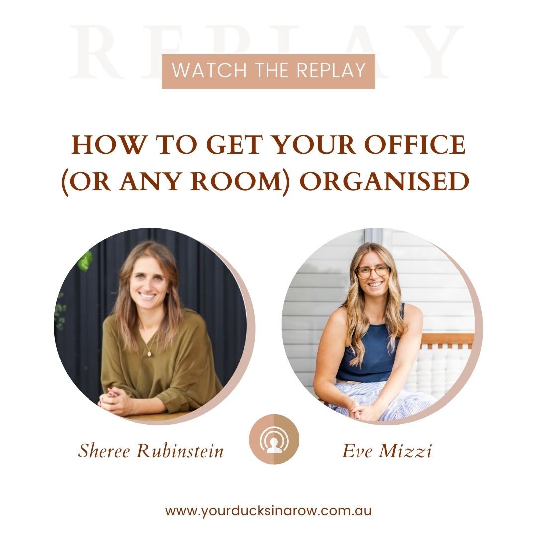 How to Get Organised