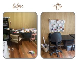 Arts and Crafts before and after