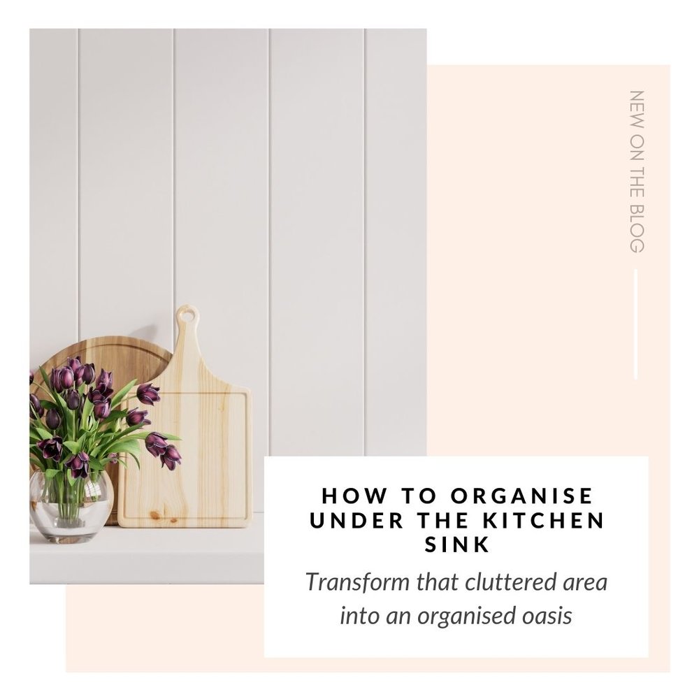 Organise Under the Kitchen Sink