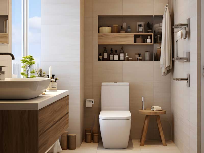 Organised Bathroom Ducks in a Row