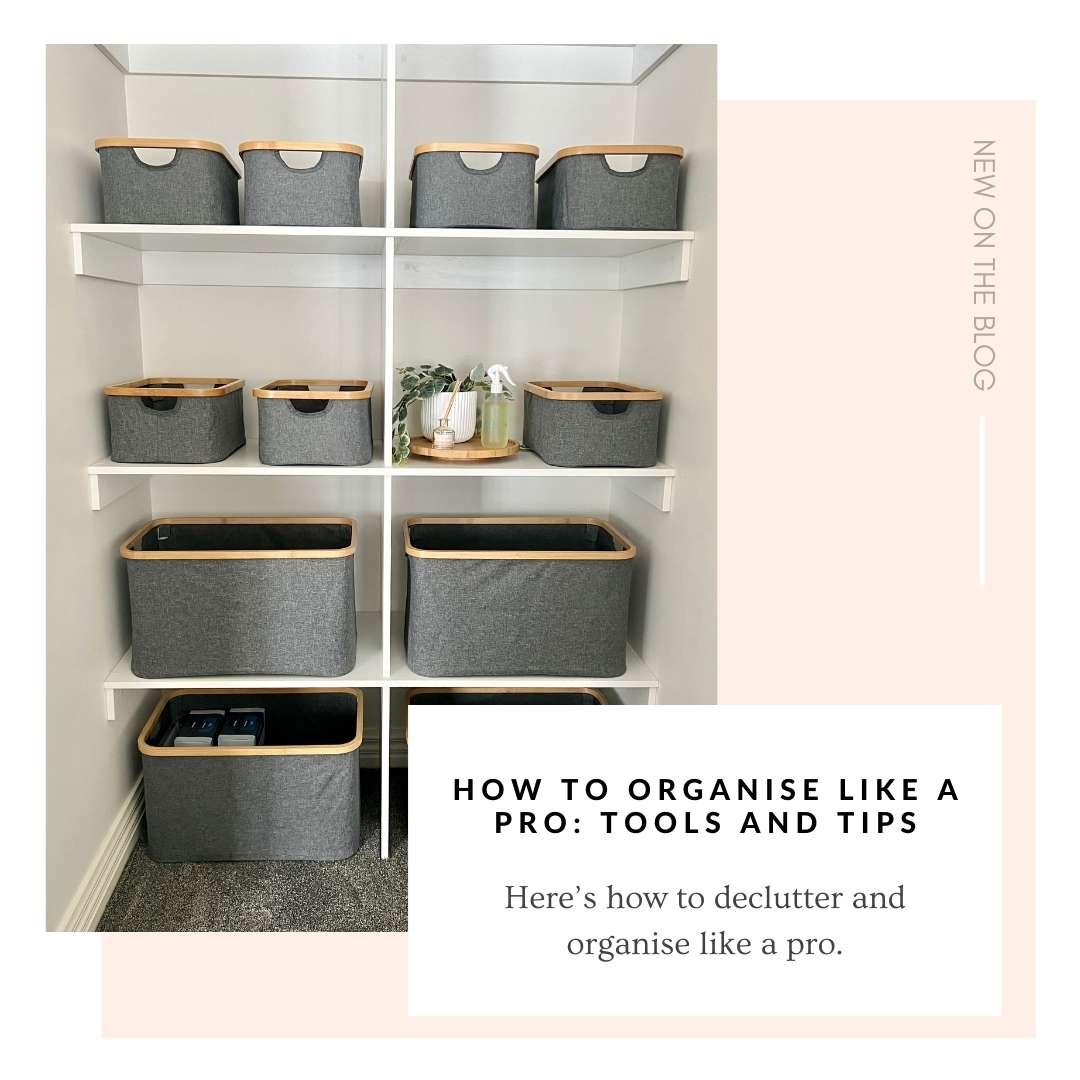 how to organise your home