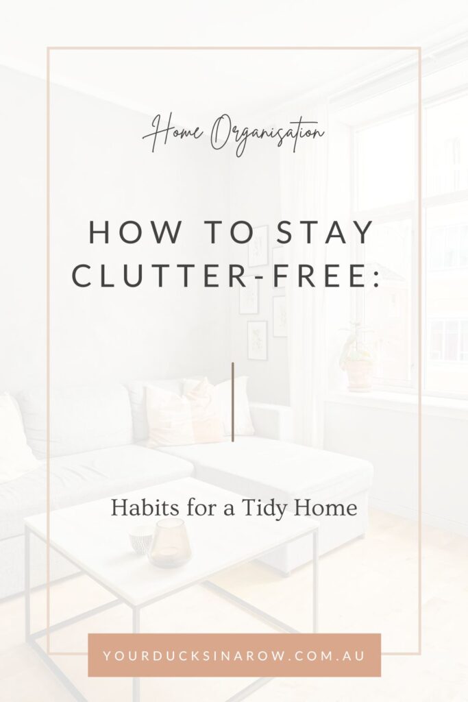 clutter free