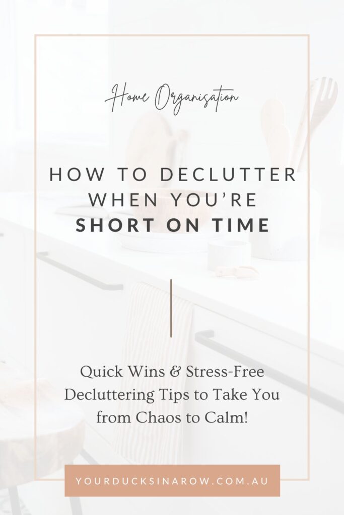 decluttering tips