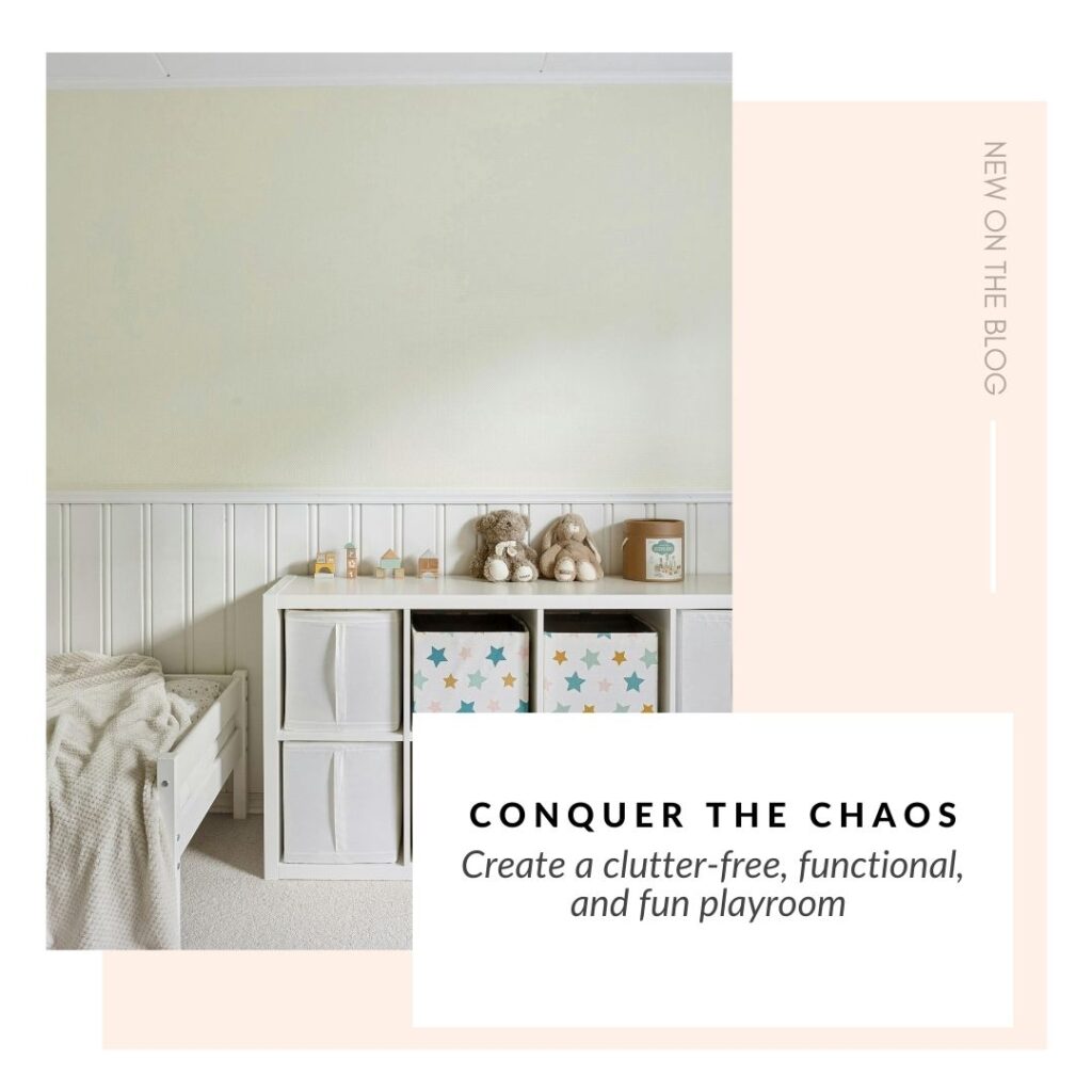 playroom organising