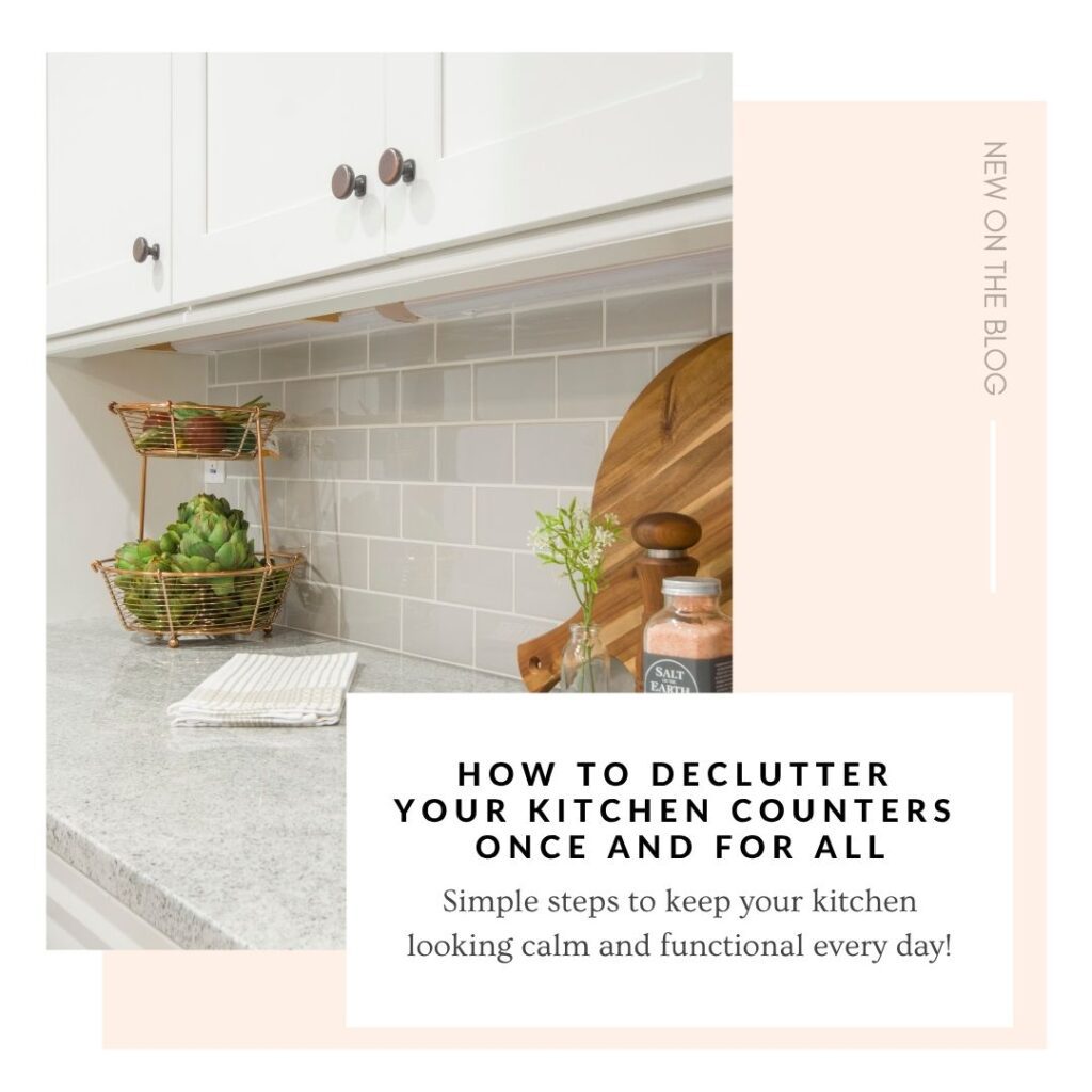 organising kitchen