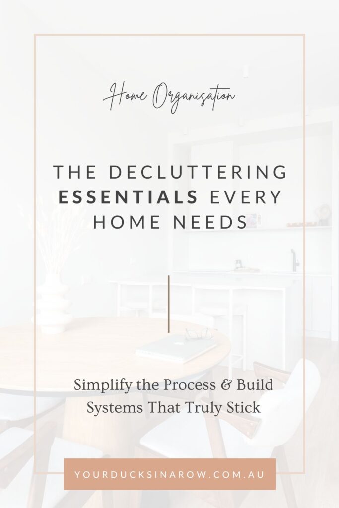 decluttering tools must-haves
