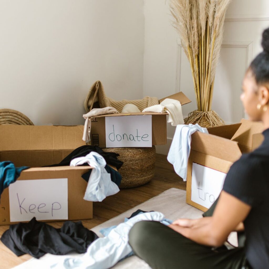 decluttering your home