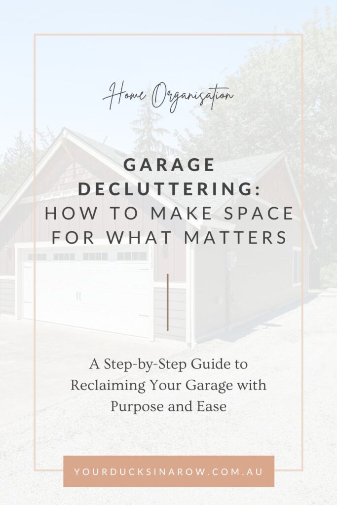 garage organisation