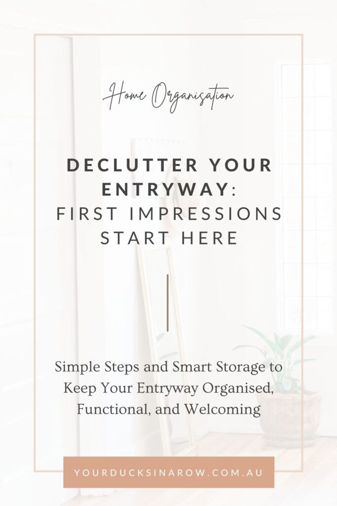 entryway styling
