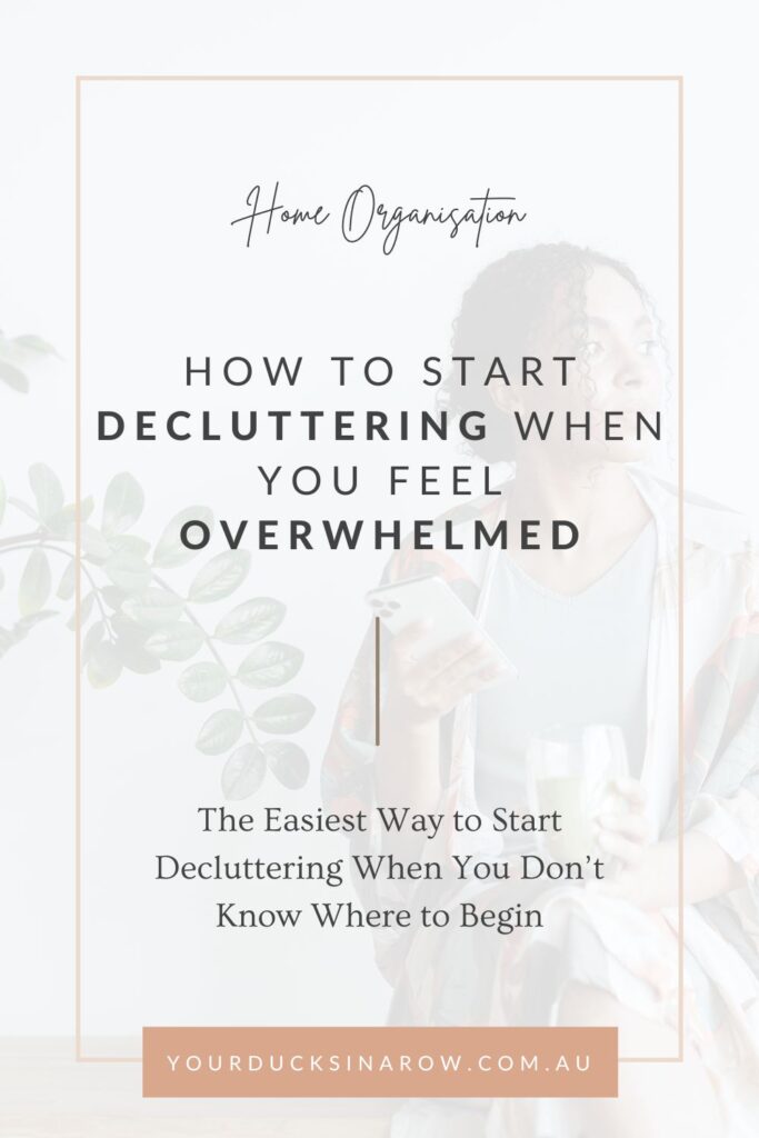 how to start decluttering