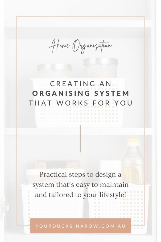 organising system