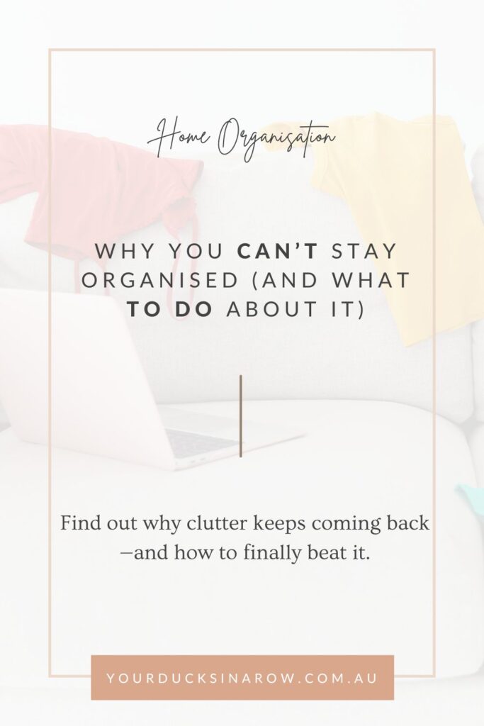 staying organised