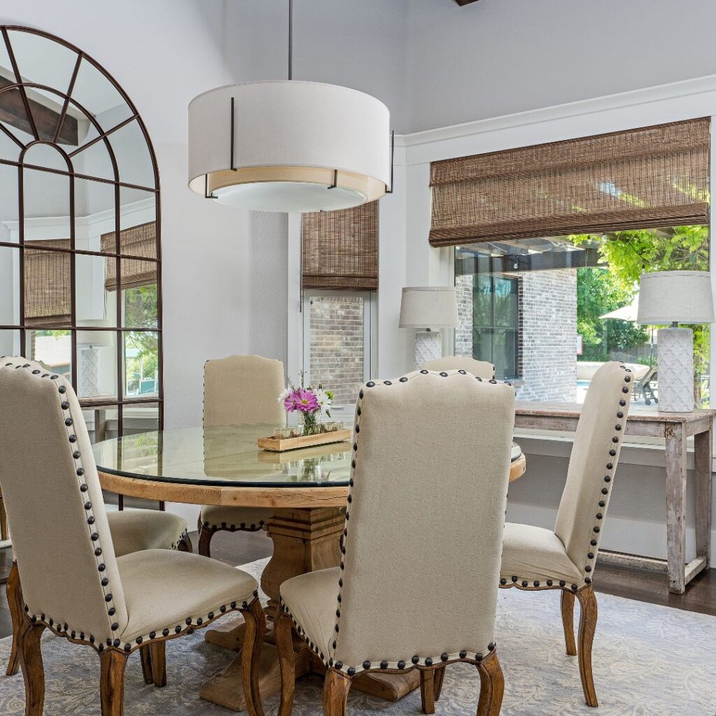 organising dining room