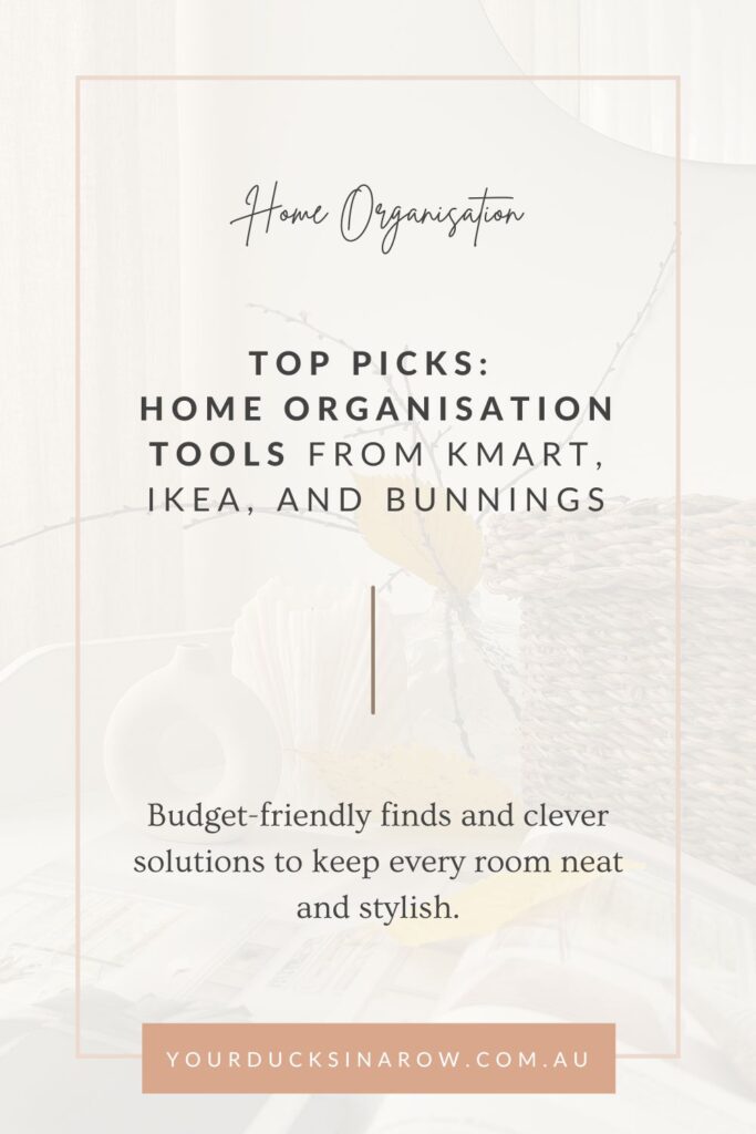 home organisation tools