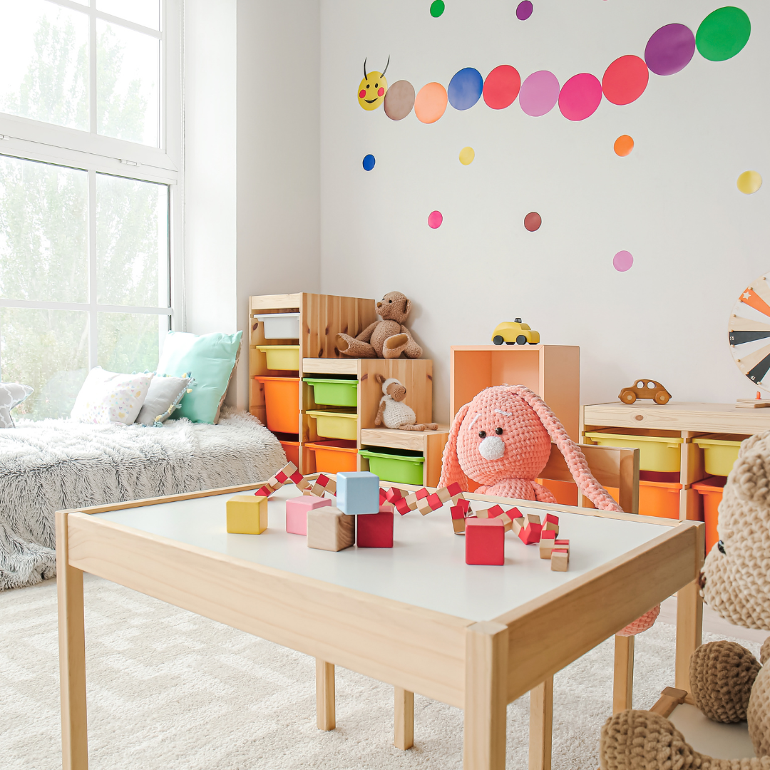 play area organisation ideas