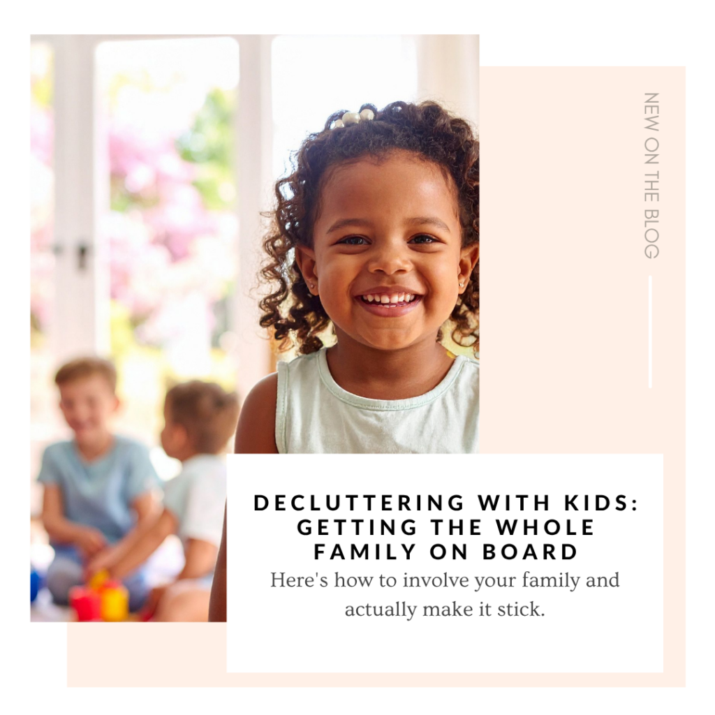 decluttering with kids