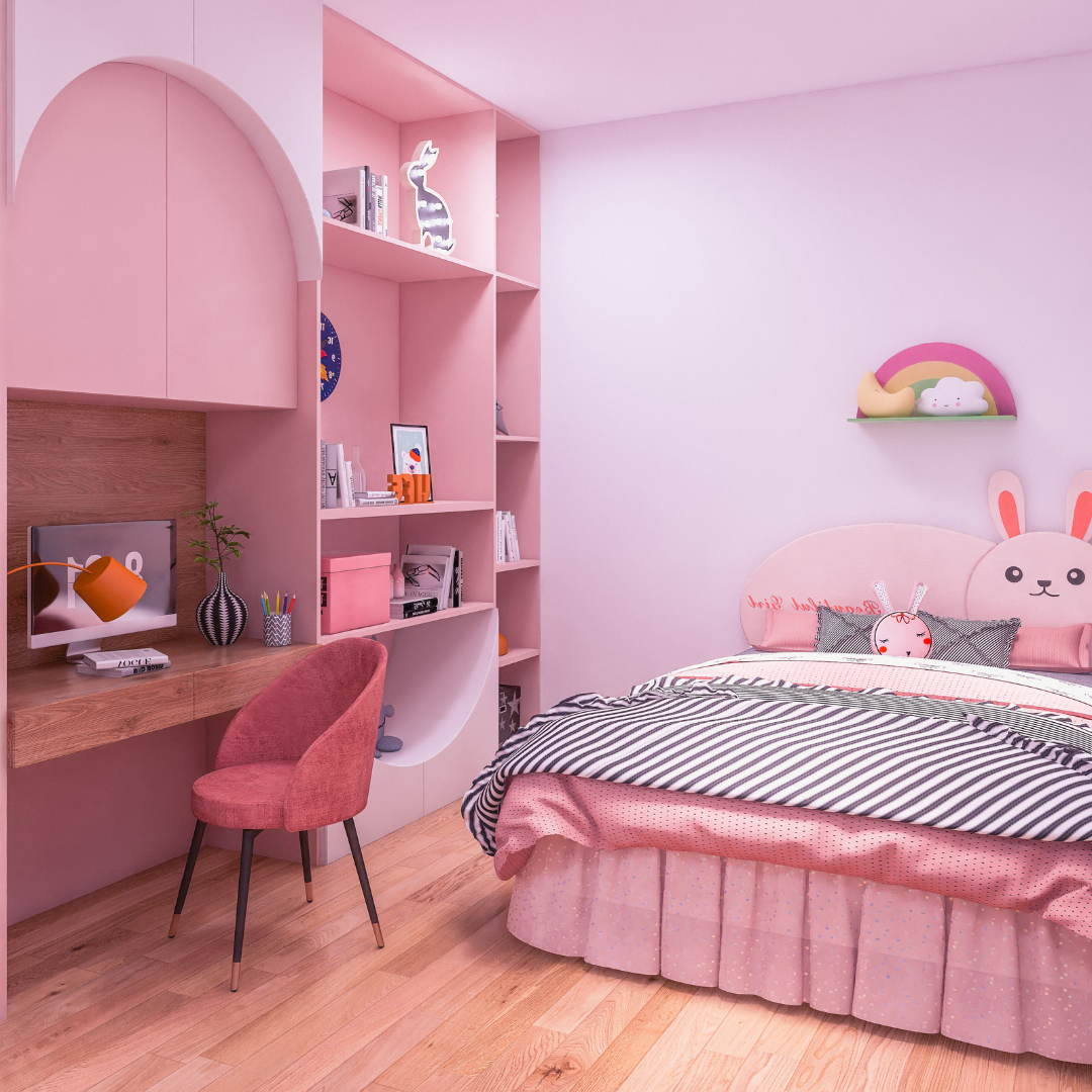 pre-teen bedroom before a kids bedroom organisation reset