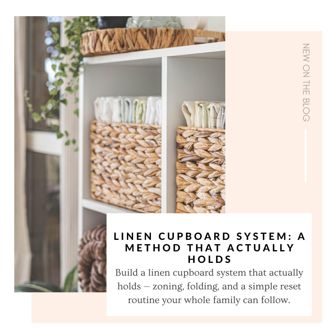 Linen Cupboard System: A Method That Actually Holds
