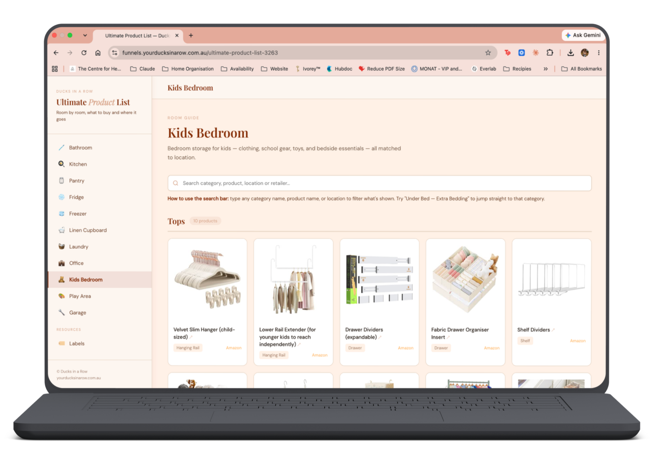 Inside the Ultimate Product List - screen 3