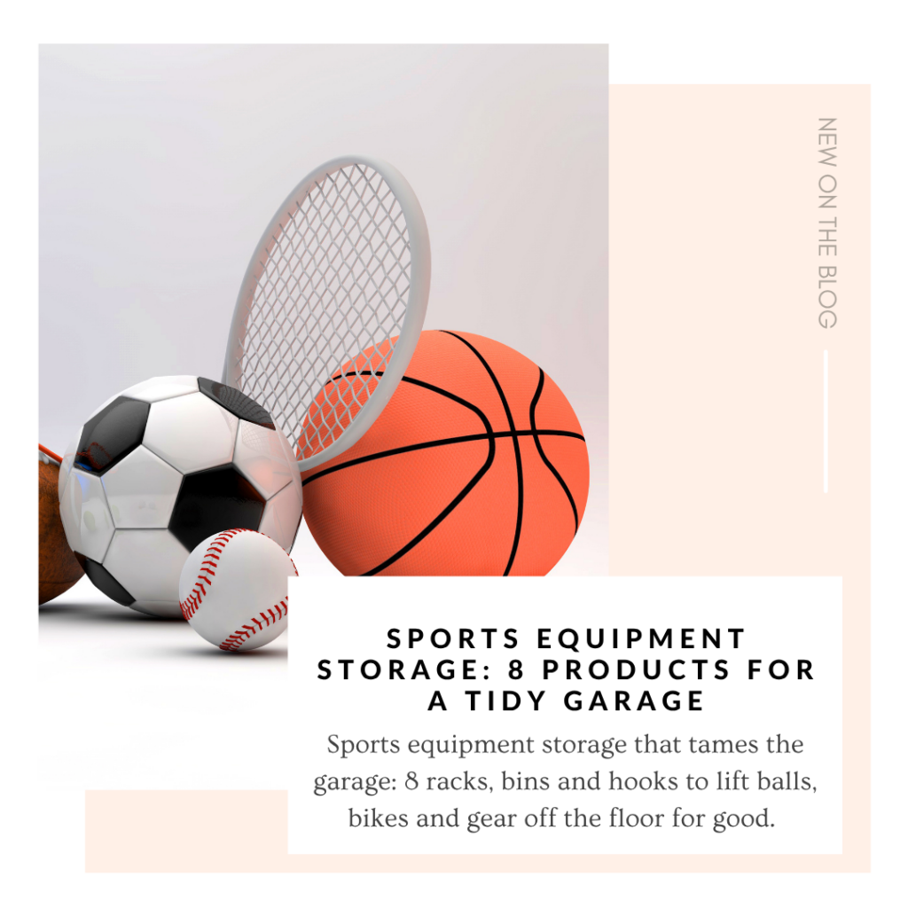 sports equipment storage