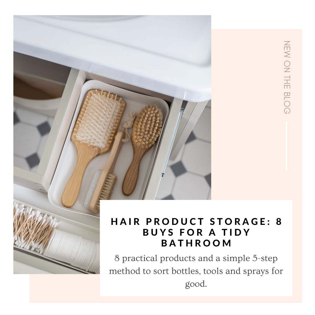 Hair products storage