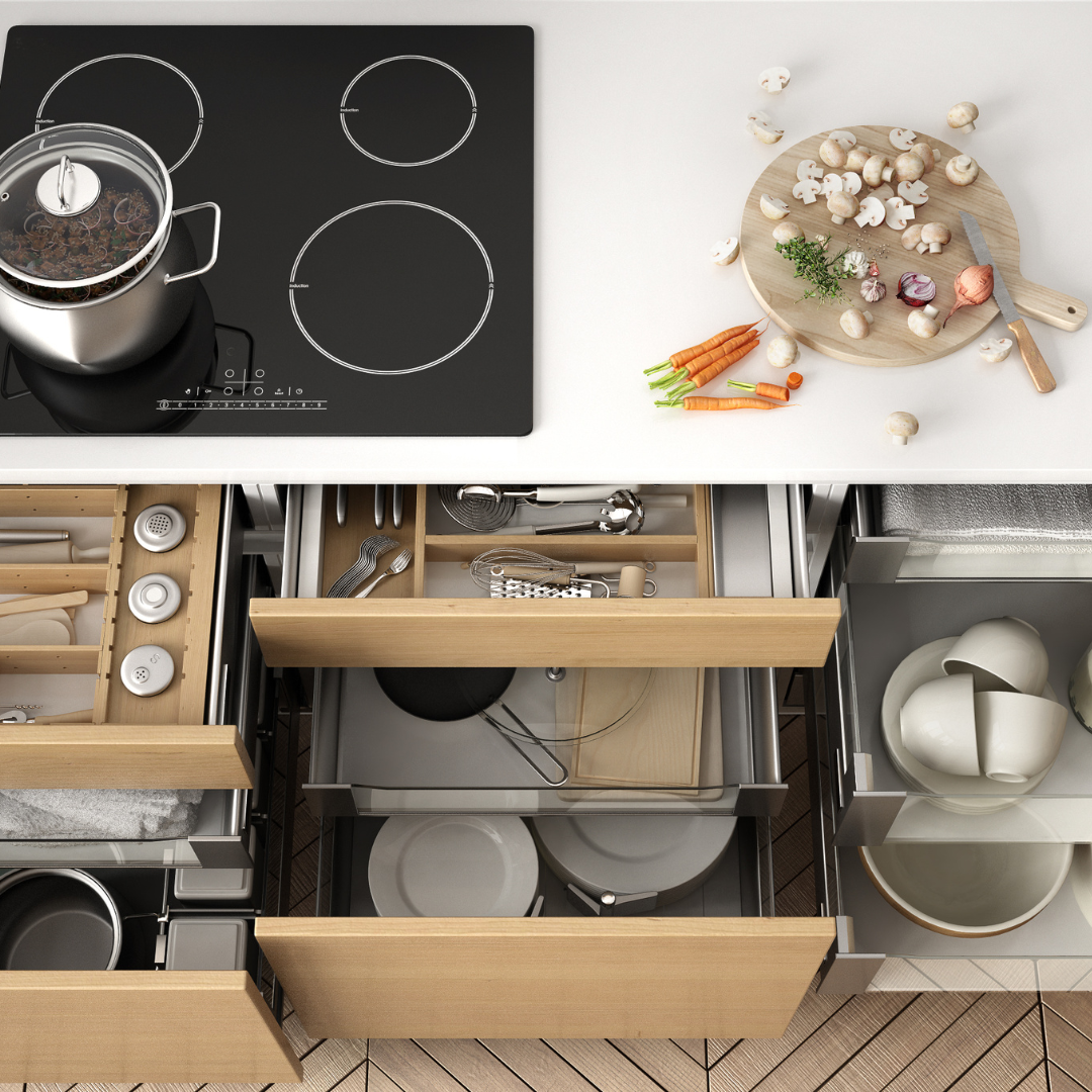Organised Kitchen Drawers