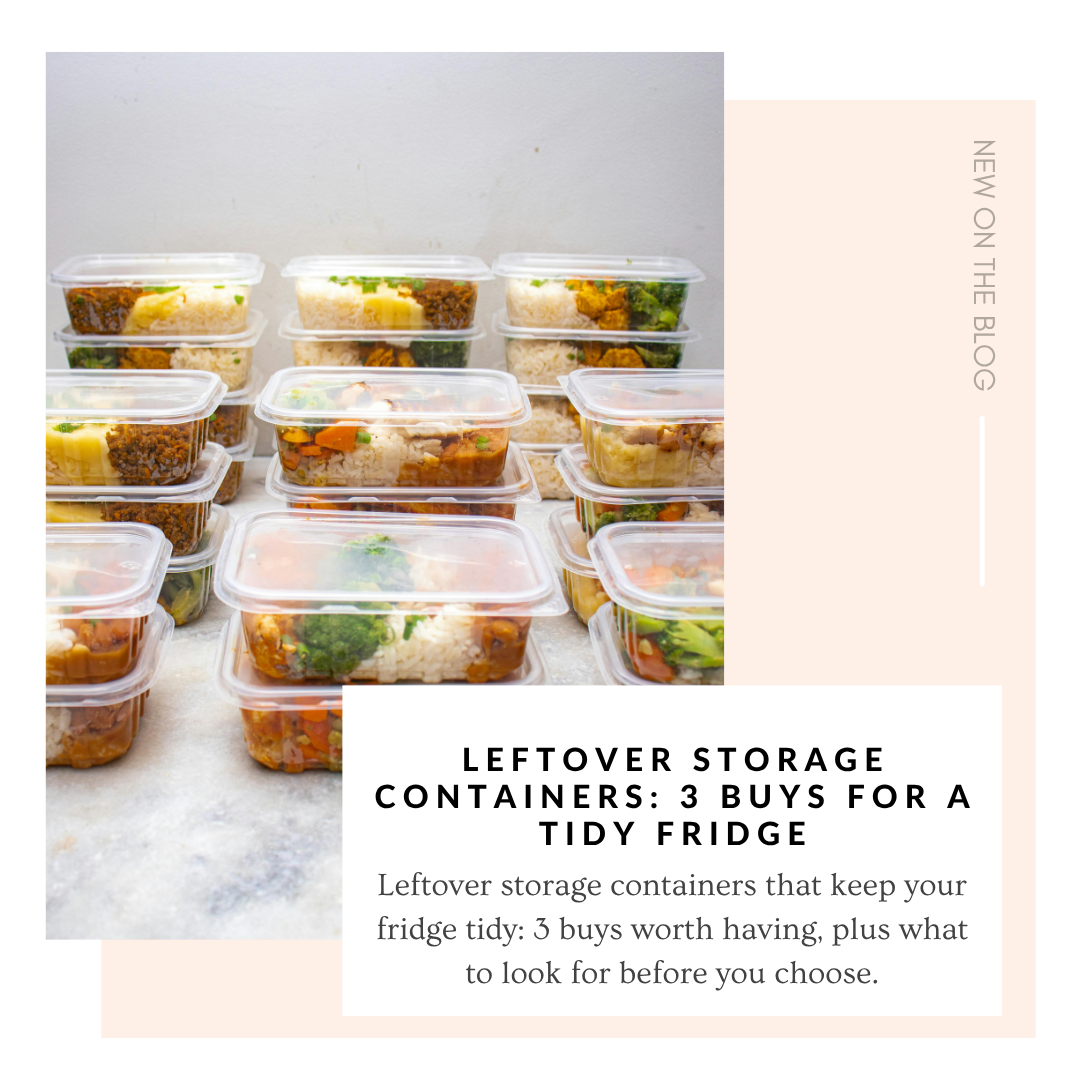 Leftover Storage Containers: 3 Buys for a Tidy Fridge