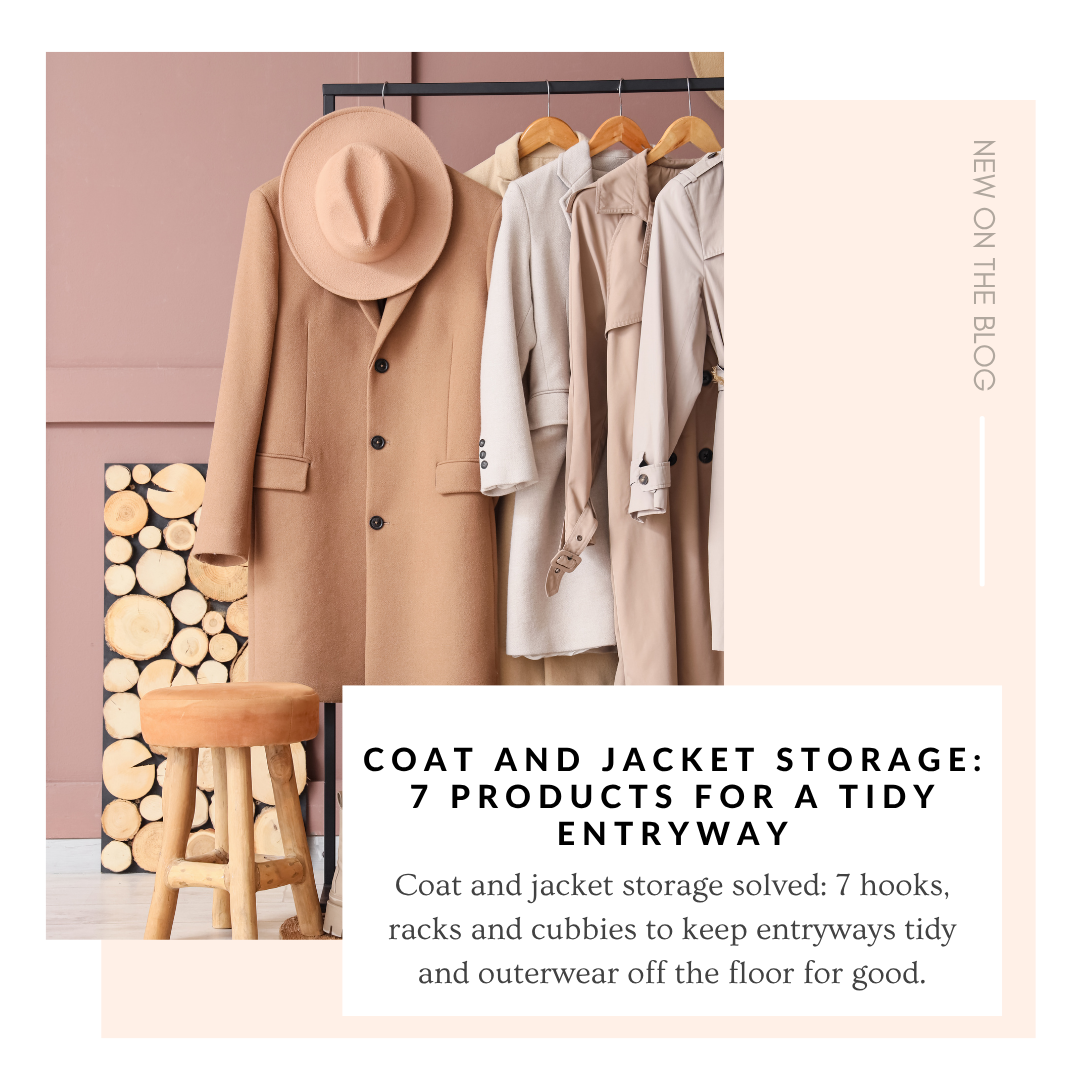 Coat and Jacket Storage: 7 Products for a Tidy Entryway