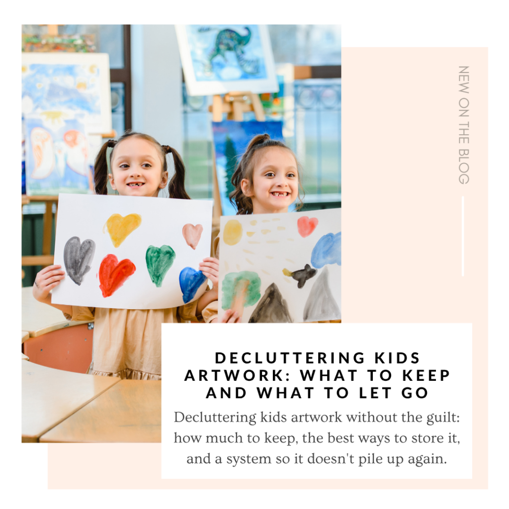 Decluttering Kids Artwork: What to Keep and What to Let Go