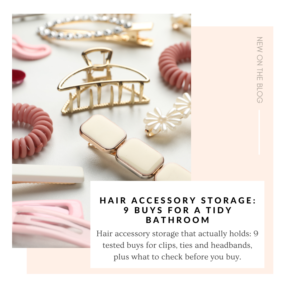 Hair Accessory Storage: 9 Buys for a Tidy Bathroom