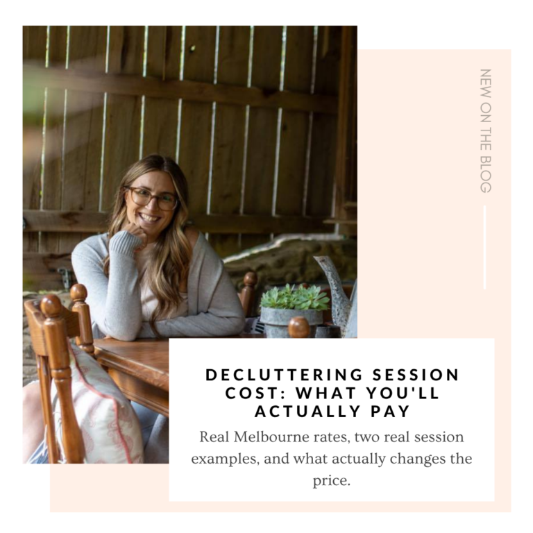 Decluttering Session Cost: What You’ll Actually Pay