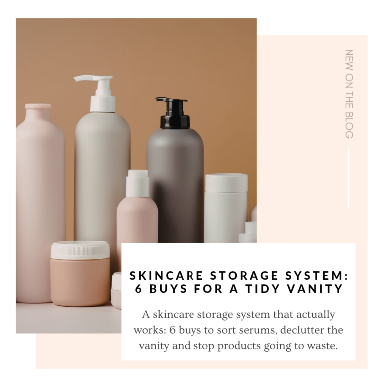 Skincare Storage System: 6 Buys for a Tidy Vanity