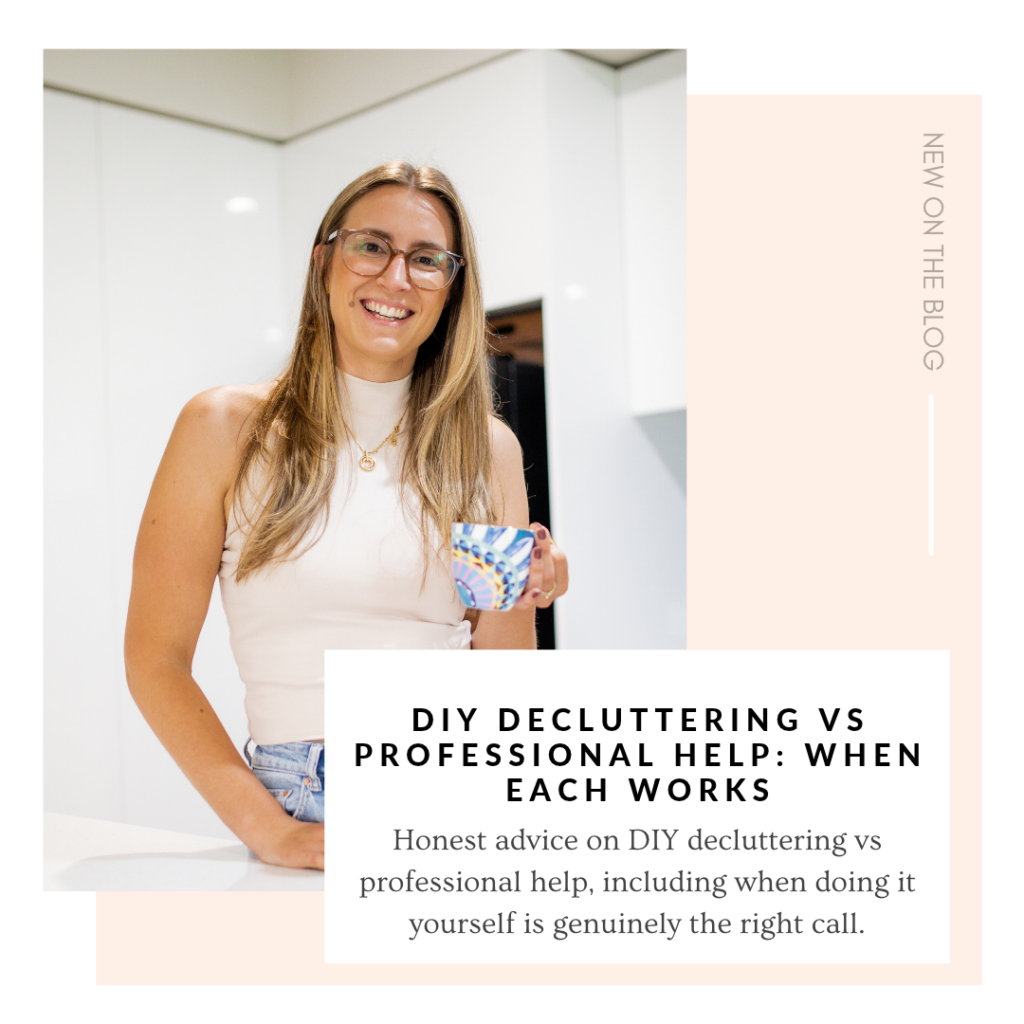 DIY Decluttering vs Professional Help: When Each Works