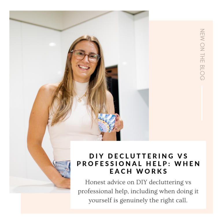 DIY Decluttering vs Professional Help: When Each Works